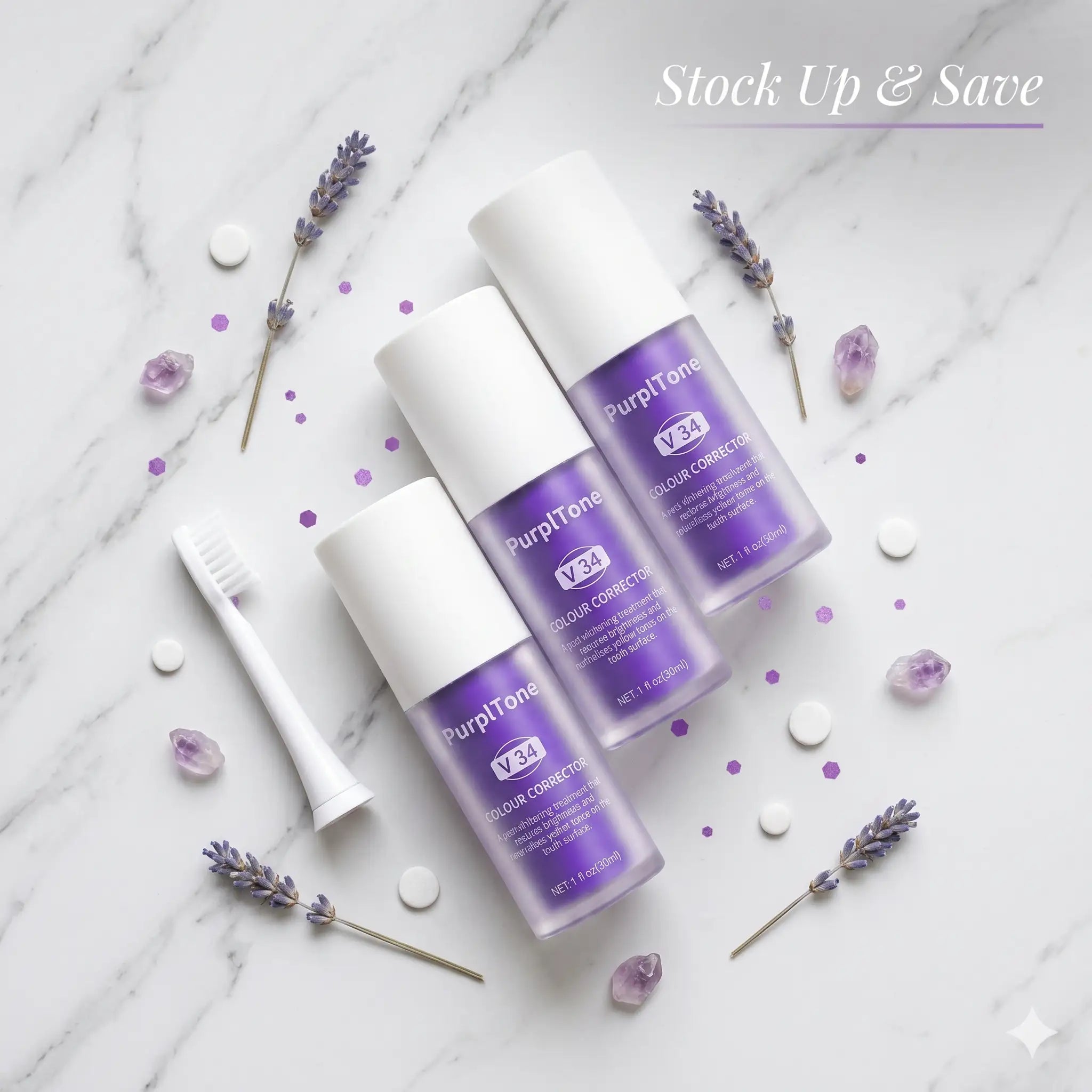 PurplTone™ Purple Colour Correcting Toothpaste